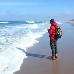 Como consultar a maré antes da viagem