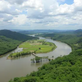 Paisagens ribeirinhas de Abaetetuba