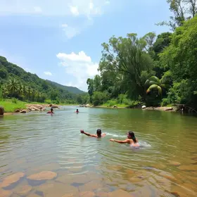 Onde tomar banho de rio em Abaetetuba