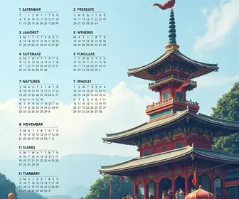 Calendário anual de festas populares