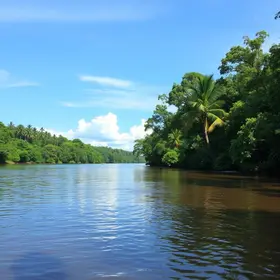 Rio Tocantins em Abaetetuba