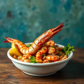 Camarão na culinária abaetetubense