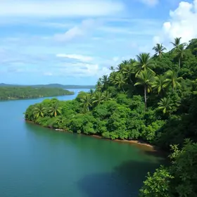 Natureza das ilhas de Abaetetuba