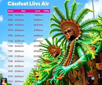 Programação do Carnaval