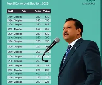 Resultado das eleições 2026 em Abaetetuba (PA): votação para presidente no Emef São João Batista, na 7ª zona eleitoral